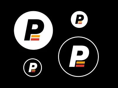 P Logo Update branding design graphic design illustrator logo typography vector