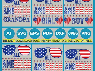 4th July All American Sublimation the Heart of the Family Quotes cooking t shirt