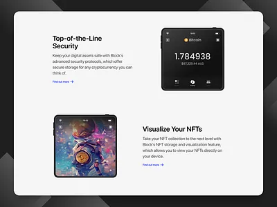 Crypto Block | Landing Page | UI Design design designinspiration digitaldesign interface responsivewebdesign ui uidesign userexperience userinterface ux uxdesign webdesign