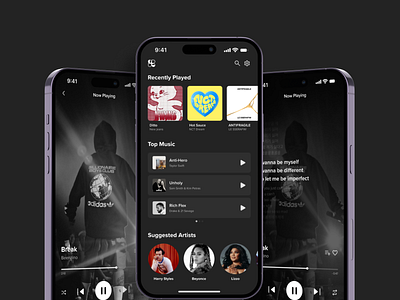Music Player | Daily UI #009 app ui