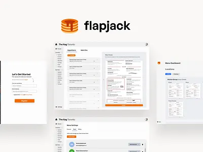 Case Study: Menu Editor for Flapjack case study prototyping ui user research ux web design wireframing