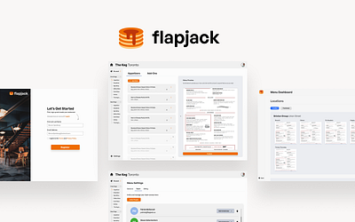 Case Study: Menu Editor for Flapjack case study prototyping ui user research ux web design wireframing
