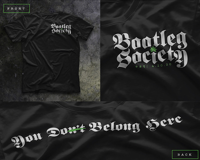 Bootleg Society Shirt cannabis clothing marijuana mystery prohibition shirt weed