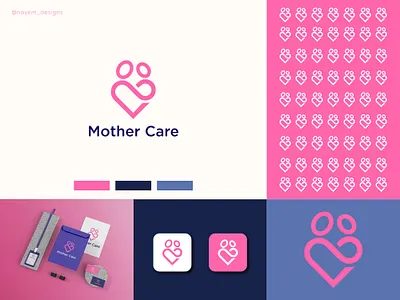 Healthcare, Mother Love, Medical Logo Design 3d app logo brand identity branding clinic logo creative logo graphic design health logo healthcare illustration logo logo design logo designer logo inspirations love logo minimal minimalist modern logo mother love unique logo