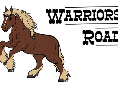 Warriors road logo branding design graphic design illustration logo