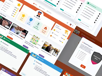 Suite360 Social and Emotional Learning Platform backoffice design design system edtech elearning lms research