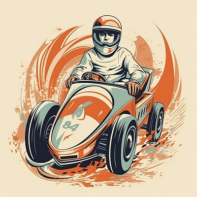speed racer animal brand branding company design elegant illustration logo vector