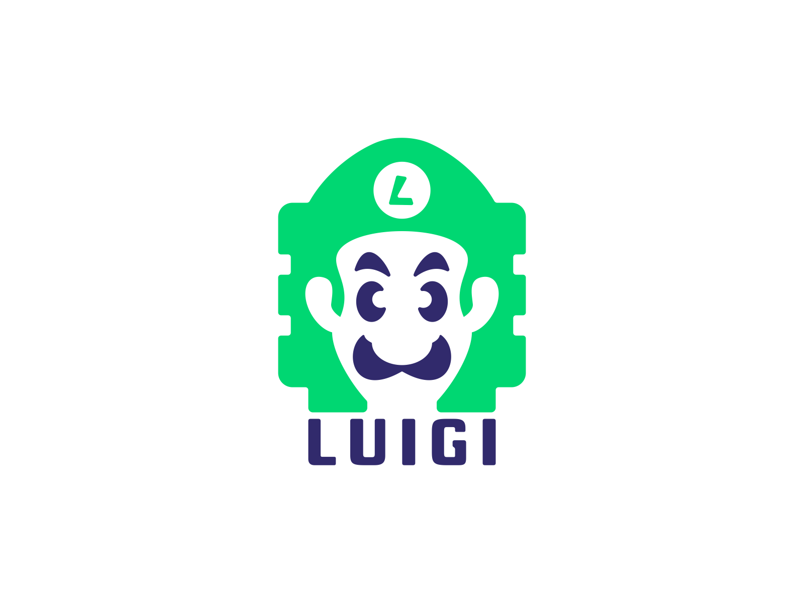 Luigi Bros logo concept by Reka Studio on Dribbble