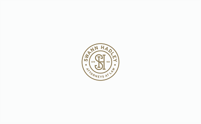 Swann Hadley Logo Concept branding logo