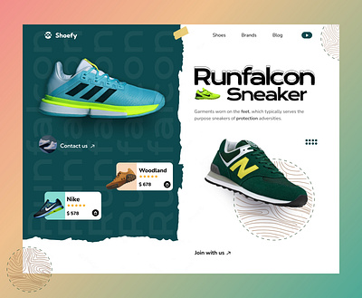 Shoe landing page design banner banner design branding design landing page landing page design logo shoe app shoe banner shoe design shoe landing page shoe theme shoe website simple design ui ui ux design ux web website website design