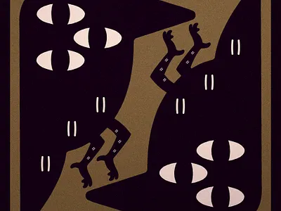 Ravens from Esther's Escape birds esthersescape graphic design ravens