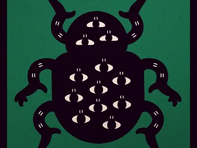 Glook from Esther's Escape beetle esthersescape glook graphic design