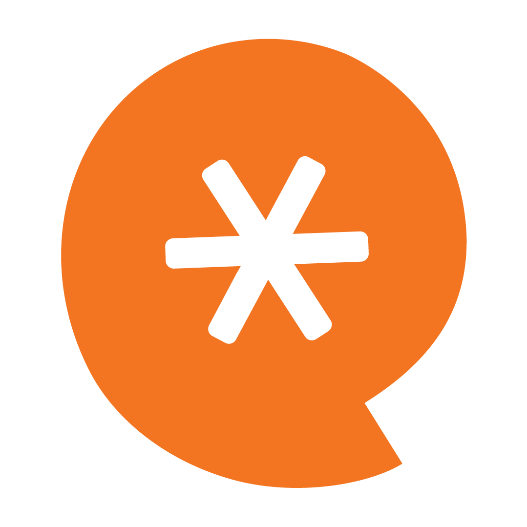 Energy Pixel - Enixel asterisk e energy logo orange color pixel star