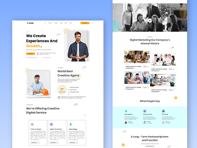 Business Website Landing Page Design business business website design landing page landing page ui ui ui landing page ui templates ui templates design ux website website ui