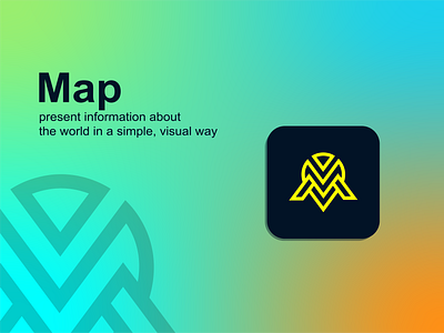 Map Location modern app design abstract logo app branding creative logo design graphic design identity location logo logotype map modern modern app place symble
