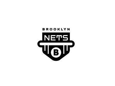 Nets basketball bold branding brooklyn geometric logo logodesign modern nets new york sports team