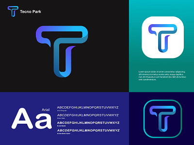 Tecno Park Logo ads agency logo artwork brand identity branding creative formation icon illustration logo logo design logo maker logo type logos nft technogogy technogogy logo vector visual identity