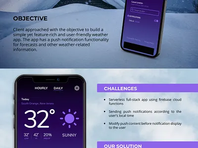 Daily Weather Application- Successful Development Story android web
