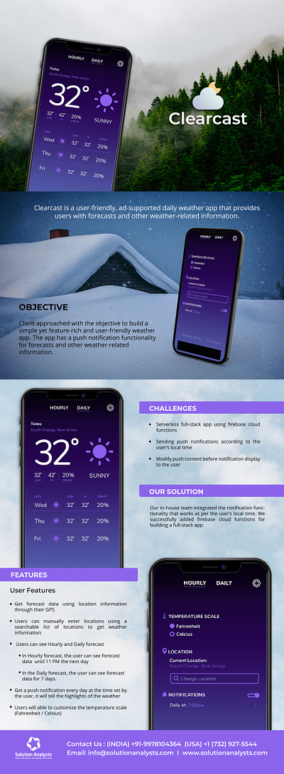 Daily Weather Application- Successful Development Story android web