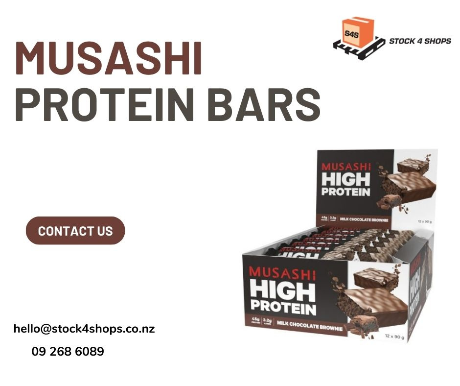Grab Musashi Protein Bars In Bulk by on Dribbble