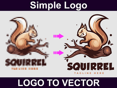 redraw-vectorize-or-convert-image-logo-to-vector design illustration vector