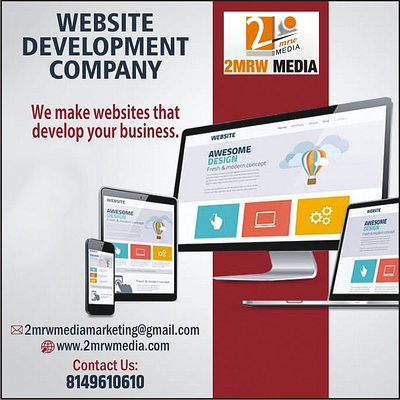 Best Website Development Company in PCMC - 2Mrw Media graphic design