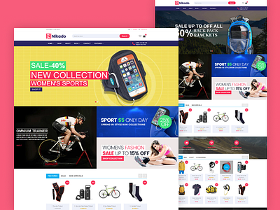 Electronics Industry Shopify Theme - Nikado best shopify stores bootstrap shopify themes clean modern shopify template clothing store shopify theme ecommerce shopify phone store shopify drop shipping shopify store