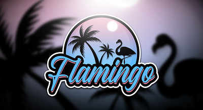 The Flamingo brand identity branding design esports flamingo illustration logo logodesign mark sportslogo