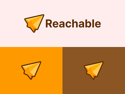 Reachable Logo 3d arrow branding cursor logo marketing perspective star