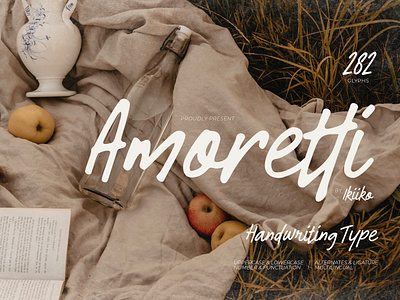 Amoretti - Handwriting Font amor font hand script handwriting handwriting font handwritten letter letter font love poem poetry romance romance font script