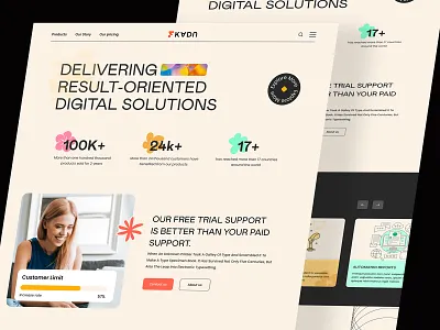 Website Ui Design: Clean and Minimalist Interface clean design landing page minimal typography ui uiux ux web website website design