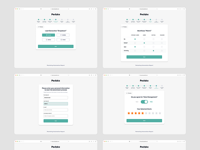 SaaS Survey Web App Design | Pedalix app app dashboard award awward dashboard clean dashboard dashboard minimal dashboard ui uiux ux ux dashbaord web