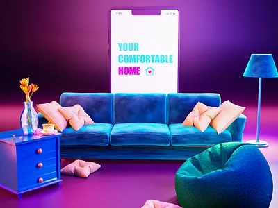 3d illustration 3d 3d app 3d art 3d cozy 3d design 3d home 3d house 3d illustration 3d room 3d room design app colorfull design georgia graphic design illustration mobile mobile app tbilisi