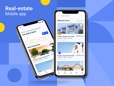Real Estate Mobile App airbnb apartment app app design building home house mobile app property property app. property real estate real estate agent realestate uiux ux