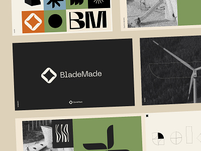 Blade Made Dynamic Identity branding business card design dynamic identity graphic design identity sustainability
