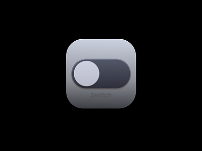 Switch icon 3d app app icon dailyui design illustration logo macos skeumorphism ui