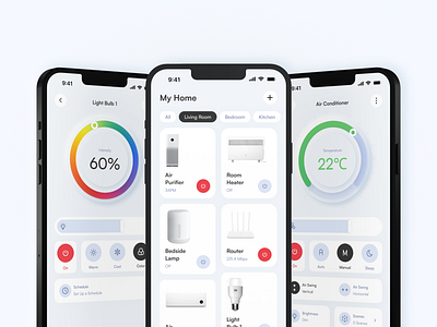 Smart Home Mobile App app design iot mobile mobile ui product design smart home ui uiux ux