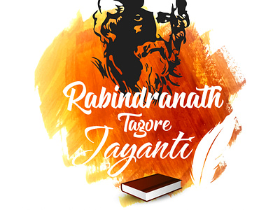 Happy Rabindranath Tagore Jayanti 2023 branding graphic design