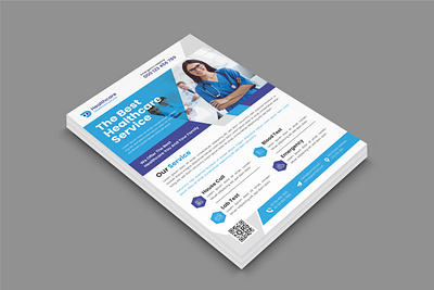 Medical Healthcare Flyer Template layout