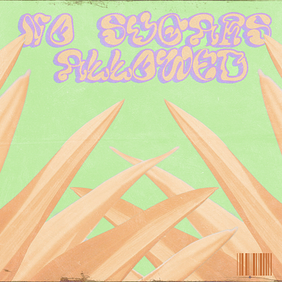 No Sugars Allowed graphic design psychedelics typography visual design