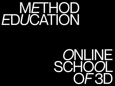 Method Education Branding | Website | Social Media adaptive andrvsky branding brutalism graphic design identity instagram minimal mobile reels social media typography ui ux web webdesign website