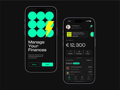 Finance app - weekly design#5 app app design design finance ui uidesign