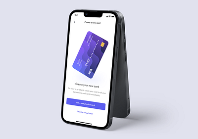 Ordering a Credit/Debit card flow _ Mobile design banking card cards credit card debit cards finance fintech order