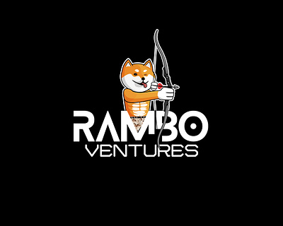 Rambo Ventures Logo branding design graphic design illustration logo typography vector vector flat illustration