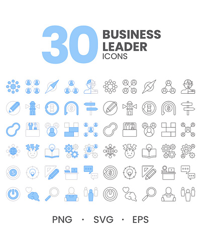 Business Leader Icons business business icons flat icon leader leader icons