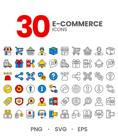 E-commerce Icons e commerce e commerce icons flat icon online shop shop icons