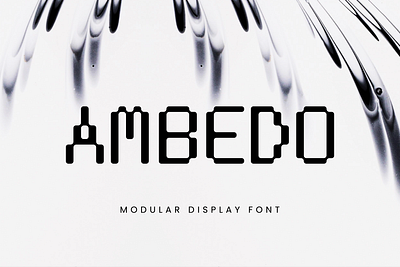 Ambedo Display Font brand design design display font font font design graphic design modern font type type design typography