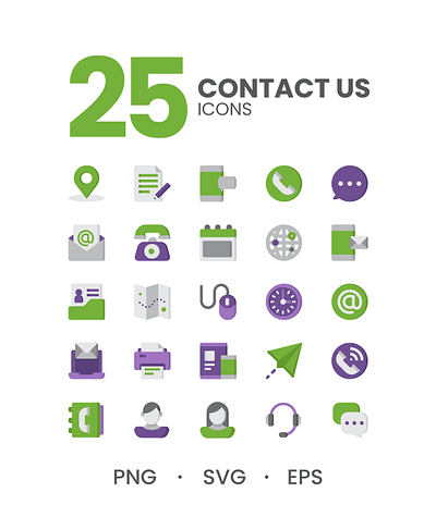 Contact Us Icons branding clean contact contact icons contact us design email flat flat icon graphic design icon illustration logo phone social media ui