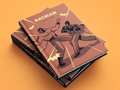 Batman 1939-2022 batman book book cover book design cover design editorial illustration