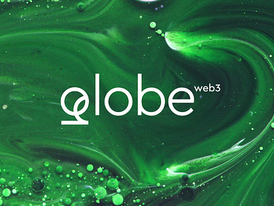 Globe Web3 - Logo Design blockchain brand identity branding creative logo crypto custom word mark decentralized earth eco g globe leaf lettering logo minimal design monogram web3